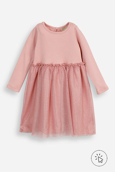 vestido infantil rodado com tule rosa - como improvisar uma fantasia infantil