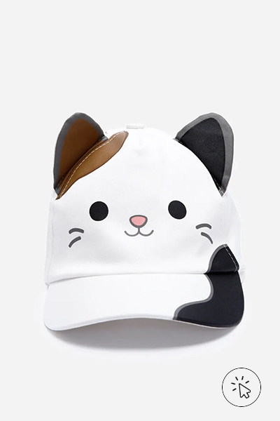 boné de gatinho com orelhas infantil - como improvisar uma fantasia infantil