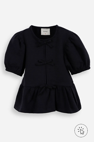 blusa de peplum infantil - como improvisar uma fantasia infantil