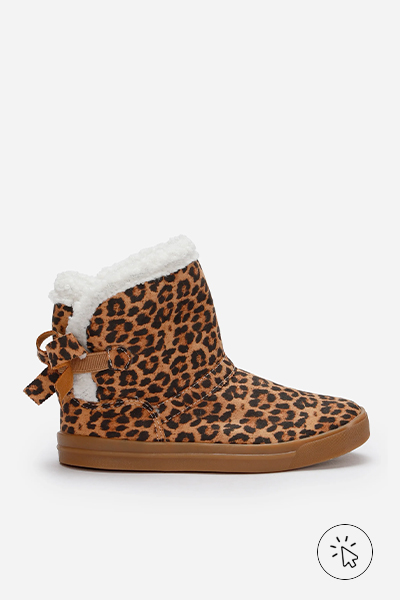 bota infantil animal print - como improvisar uma fantasia infantil