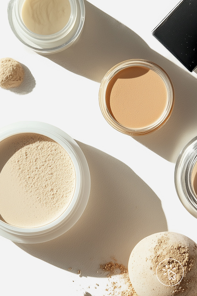 Imagens ilustrativas de base e pó compacto. Compre produtos de beleza na C&A! - para que serve cada pincel de maquiagem