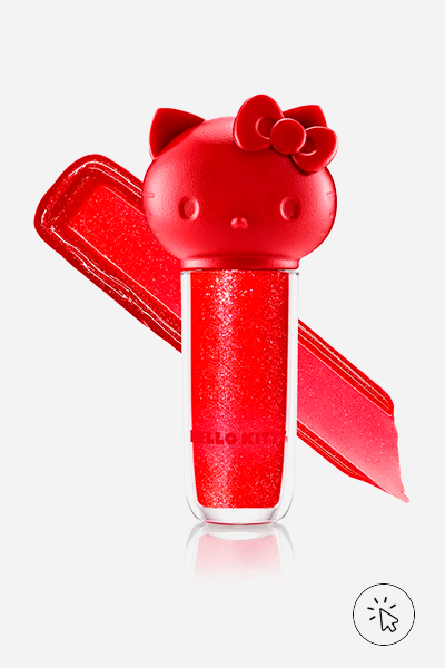 Gloss lip oil Bruna Tavares Hello Kitty love vermelho - cuidados com os lábios - o que passar nos lábios ressecados