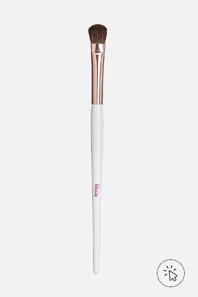 Pincel de sombra Ricca rose gold - para que serve cada pincel de maquiagem