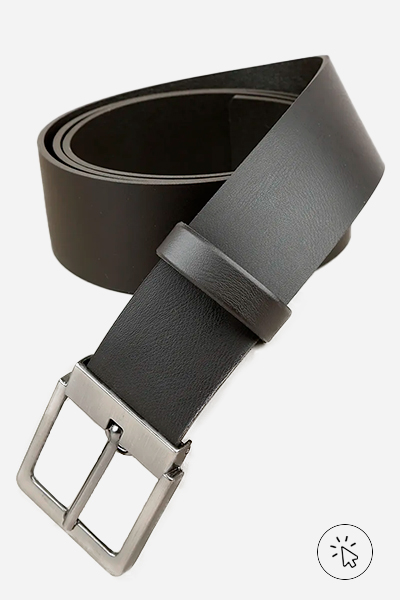 Cinto masculino dupla face com fivela marrom - o que é um traje esporte fino - traje esporte fino - look esporte fino masculino - look esporte fino - estilo esporte fino