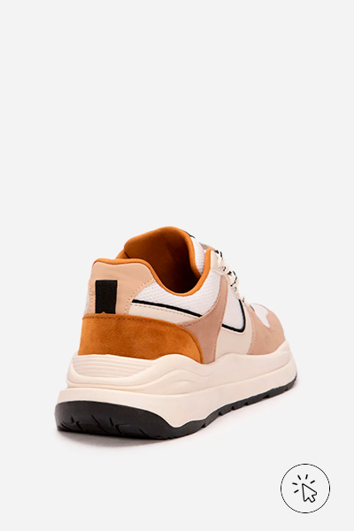 Tênis esportivo casual ACE marrom caramelo - tênis que estão na moda - tênis femininos que estão na moda