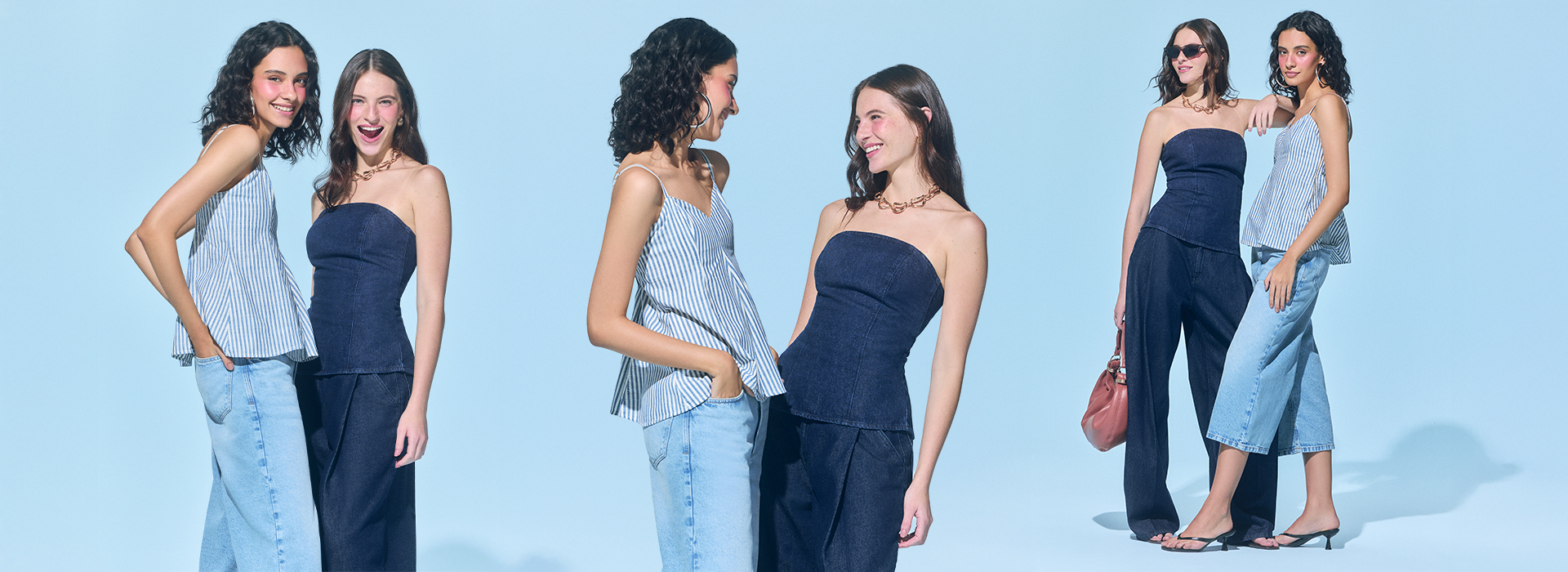 Looks com listras