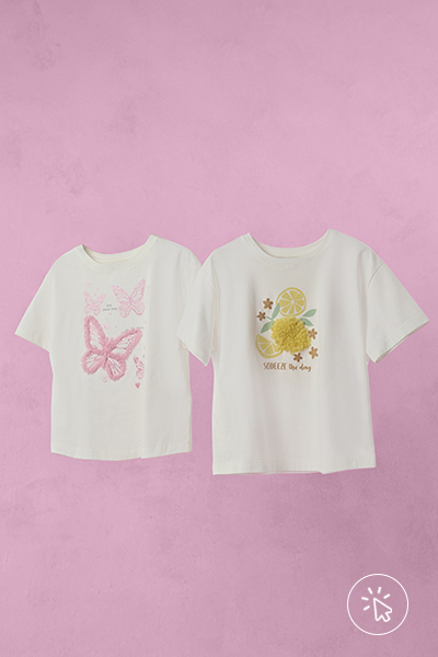 Camisetas infantil menina