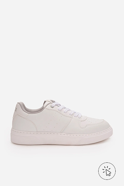 Tênis casual cano baixo ACE branco