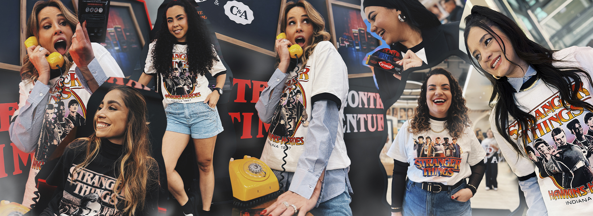 Stranger Things C&A + Carmed: veja quem veio no evento de lançamento da collab!
