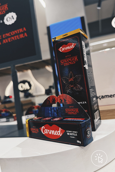Stranger Things C&A + Carmed: hidratante labial com gostinho de waffles