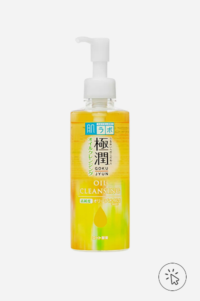 Limpador facial Hada Lano Cleansing Oil Gokujyun - como tirar maquiagem - o que é demaquilante	 - tipos de demaquilante 