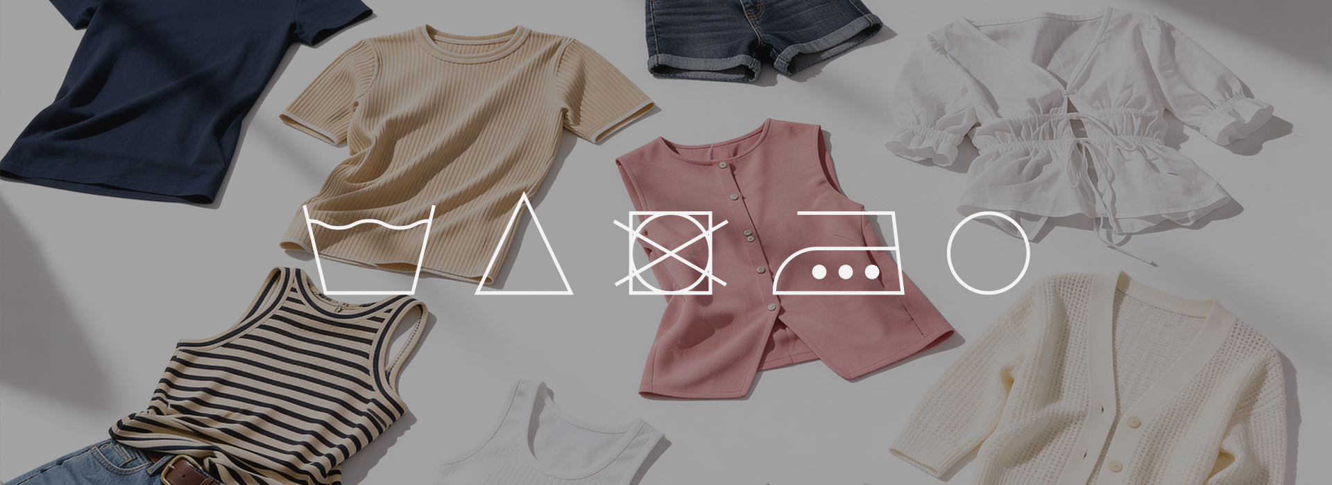 O que significam os símbolos na etiqueta das roupas? Aprenda para cuidar melhor delas e fazer com que elas durem mais!