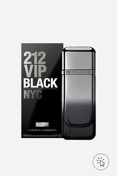 Perfume masculino Carolina Herrera 212 VIP Black Elixir Eau de Parfum 100ml - onde aplicar perfume
