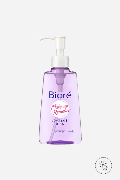 Óleo de limpeza Biore Demaquilante Cleansing Oil  - como passar sombra nos olhos 