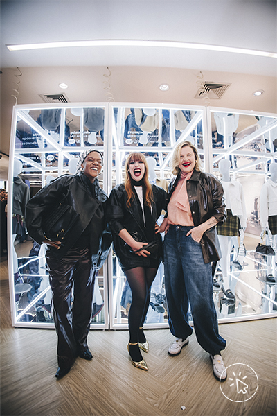 Suyane Ynaya, Antonia Petta e Larissa Lucchese