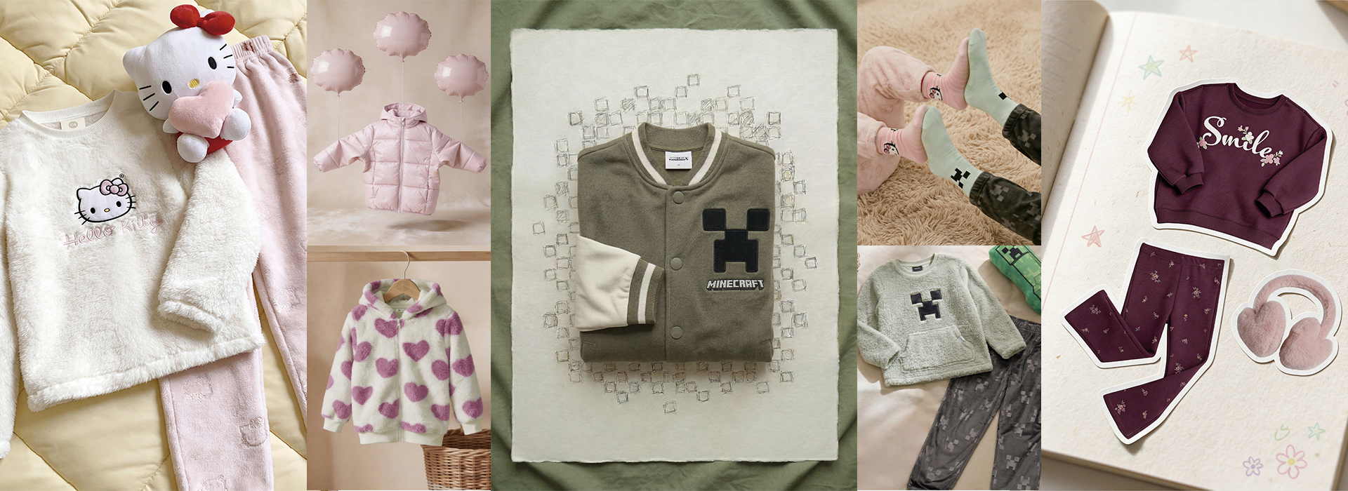 Looks infantis de inverno