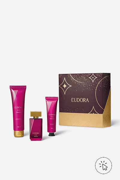 Kit Eudora presenteável para mães Diva Fabulosa