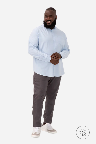 Calça de alfaiataria chumbo com camisa social - look para casamento no inverno - o que vestir em um casamento no inverno - o que vestir em um casamento no frio