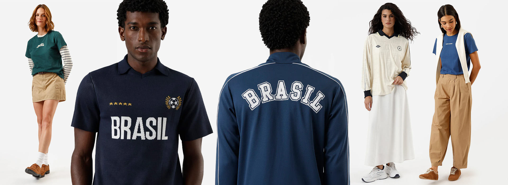 Look para jogo do Brasil
