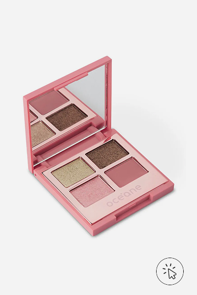 Paleta de sombras Oceane 4 Palette Edition Glossy - visagismo na maquiagem