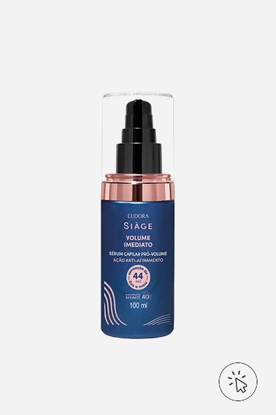 eudora siage serum pró volume volume imediato 100ml - como cuidar do cabelo no inverno