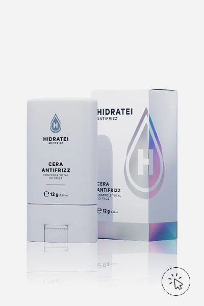cera bastão hidratei antifrizz 12g - como cuidar do cabelo no inverno