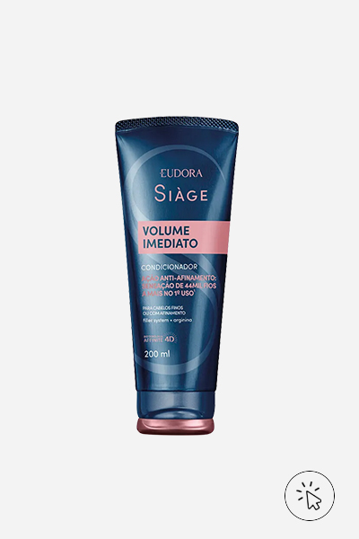eudora siage condicionador volume imediato 200ml - como cuidar do cabelo no inverno