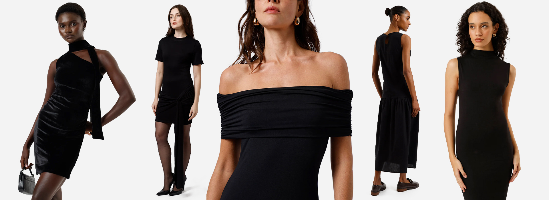 Look com vestido preto: como usar a peça-chave no dia a dia